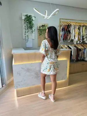 BATA FLORAL FOLK - Imagem 2