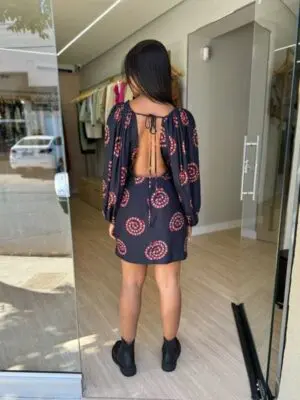 VESTIDO CURTO COBRA CORAL POA - Imagem 2