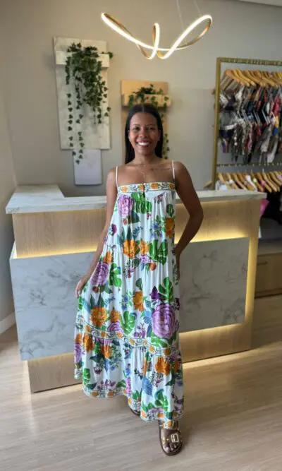 VESTIDO CROPPED DOCE JARDIM