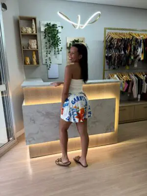 SHORT ESTAMPADO GAROTA JAMBURANA - Imagem 2