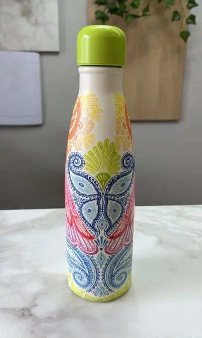 GARRAFA FARM GLUB GLUB 500ML ARCO-ÍRIS TROPICAL