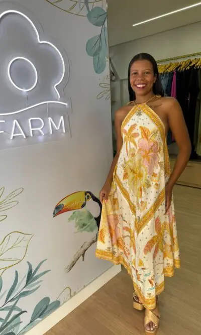VESTIDO CROPPED ILHA DE FLOR