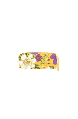 MAXI NECESSAIRE FARM ORA BOLAS PÁSSARO EM FLOR AMARELA