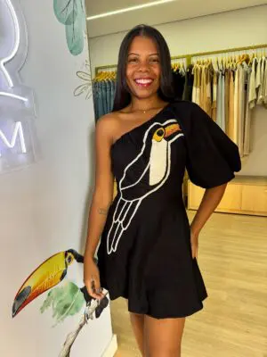 VESTIDO BORDADO COPATUCANO - Imagem 3