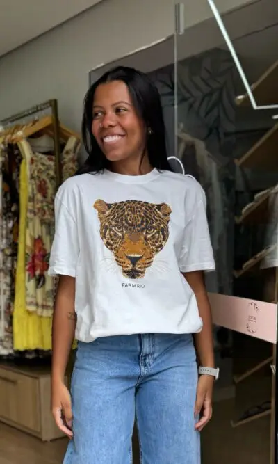 T-SHIRT MÉDIA ONÇA