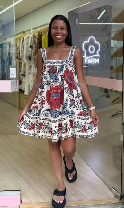 VESTIDO CURTO FRANCISCA