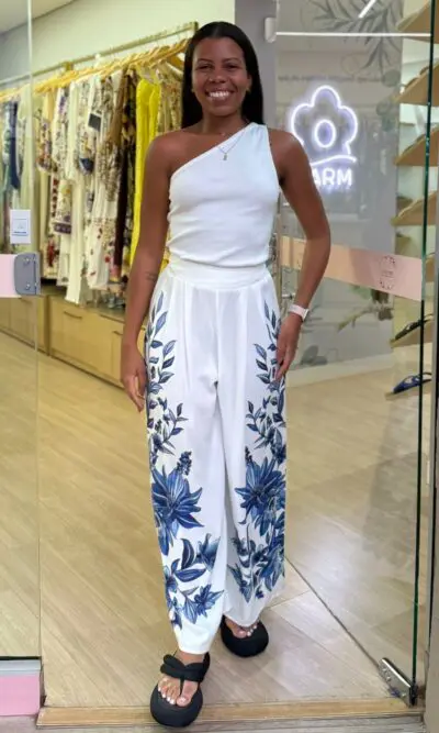 CALÇA FLORAL TATI