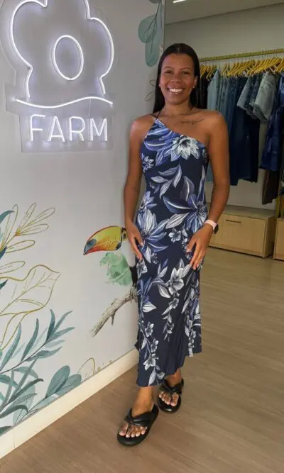 VESTIDO CROPPED FLORAL TATI