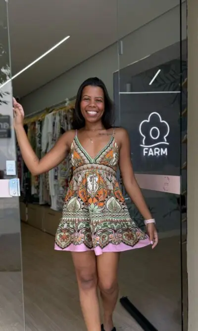 VESTIDO CURTO ODARA