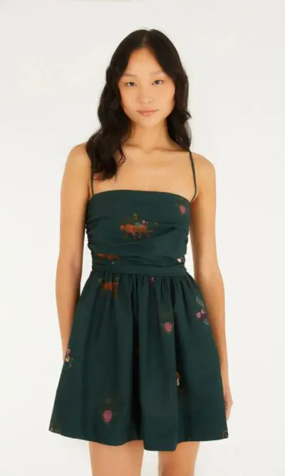 VESTIDO CURTO FLORESTINHA