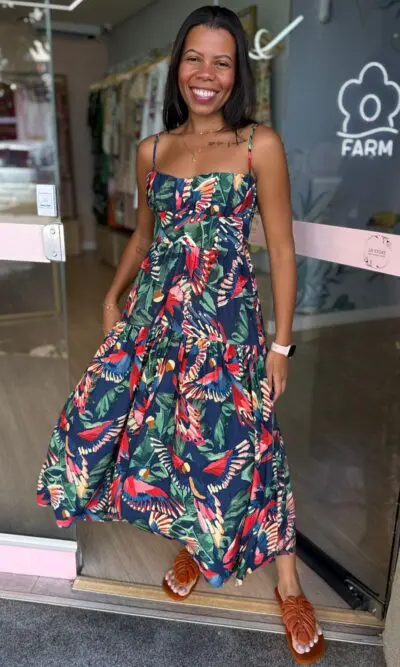 VESTIDO CROPPED VOO DOS PASSÁROS