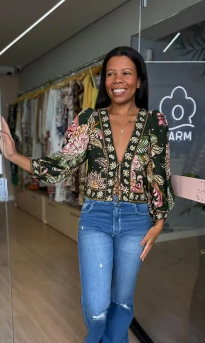 BLUSA FLORAL DELHI