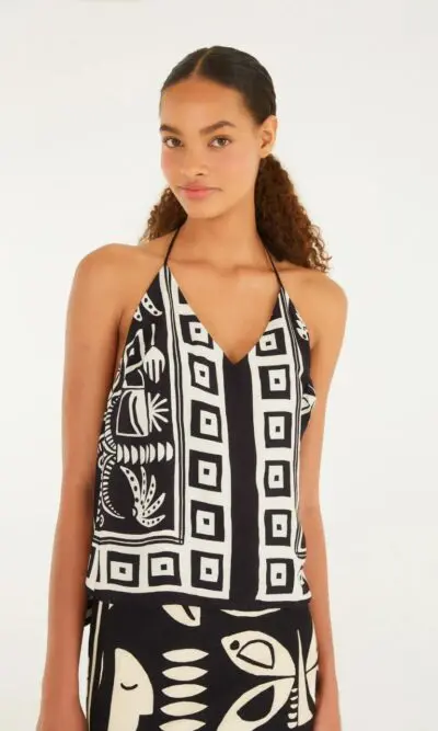 REGATA DOUBLE LENÇO TROPICANO