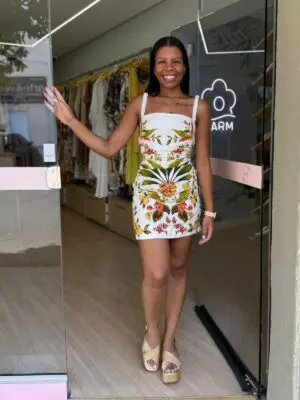 VESTIDO CURTO BOSQUE CHIC - Imagem 2