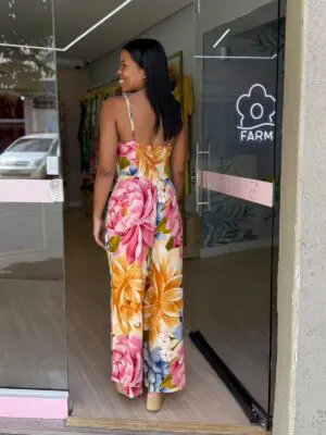 MACACÃO FLORAL REBECA - Imagem 2