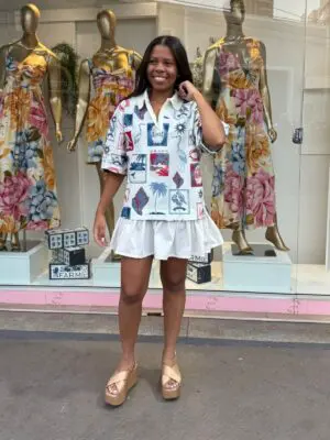 VESTIDO POLO TROPICAL VINTAGE