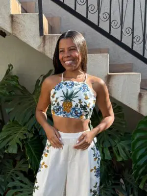 TOP FLORAL PENELOPE
