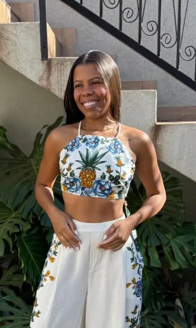 TOP FLORAL PENELOPE