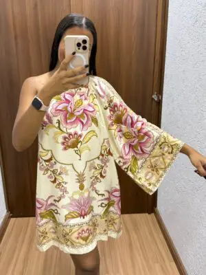 VESTIDO CURTO JARDIM MAJESTOSO - Imagem 2
