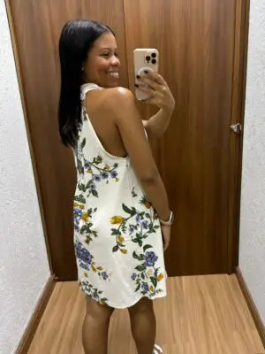 VESTIDO CURTO FLORAL PENELOPE - Imagem 2