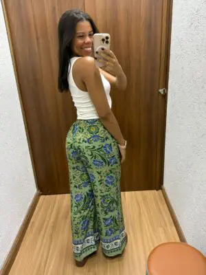 CALÇA AZULEJO FLORIDO - Imagem 3
