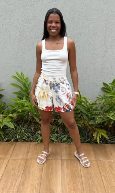 SHORT SAIA TROPICAL VINTAGE