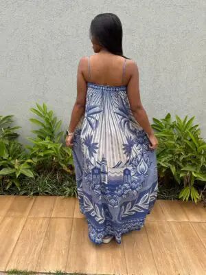 VESTIDO LONGO AFETO TROPICAL - Imagem 2
