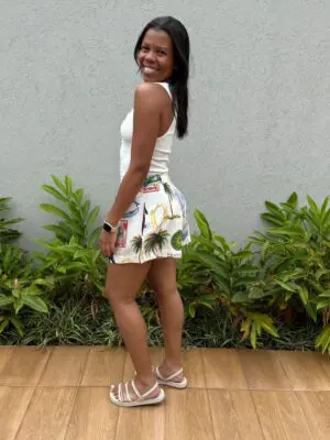 SHORT SAIA TROPICAL VINTAGE - Imagem 2