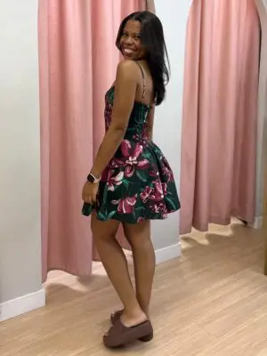 VESTIDO CURTO LINEIA - Imagem 3