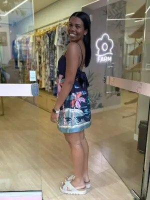 VESTIDO CURTO LUAR - Imagem 2