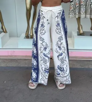 CALÇA PANTALONA NINA AZUL - Imagem 2