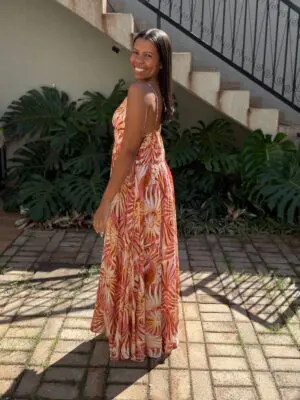 VESTIDO LONGO ALÇA MAR DE CONCHA - Imagem 2