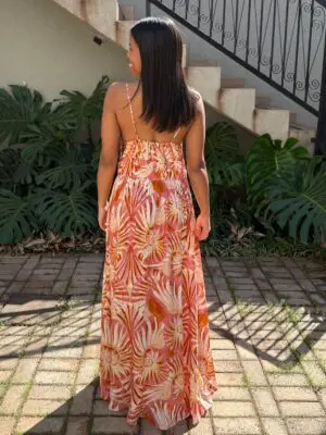 VESTIDO LONGO ALÇA MAR DE CONCHA - Imagem 3