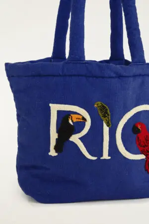 BOLSA SOLZÃO RIO AZUL MYKONO FARM ETC – VERÃO 26 - Imagem 2