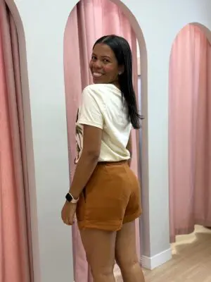 SHORT ALFAIATARIA BOLSO - Imagem 2