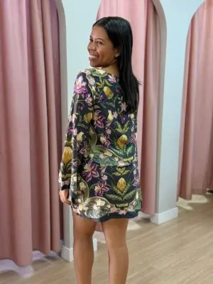 SAIA LENÇO FLORAL TALITA - Imagem 2