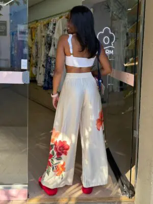 CALÇA PANTALONA FLOR DO RIO - Imagem 3