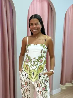 REGATA LENÇO FLORESTA DOCE