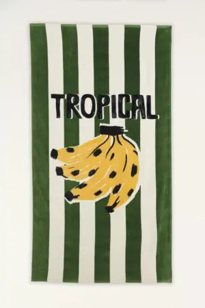 TOALHA CHAMEGO BANANA TROPICAL FARM ETC – VERÃO 26
