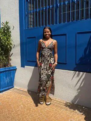 VESTIDO CROPPED FLOR DE FITA - Imagem 2