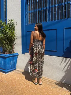 VESTIDO CROPPED FLOR DE FITA - Imagem 3