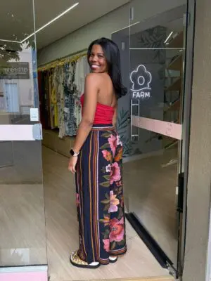 CALÇA FLORAL CLEO - Imagem 3