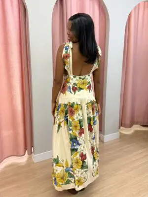 VESTIDO LONGO TROPICALZINHO - Imagem 2