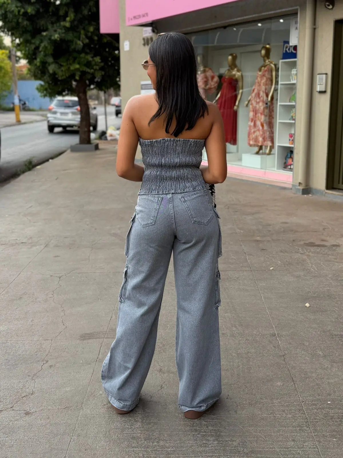 WhatsApp Image 2025-10-08 at 08.39.36 (3) CALÇA CARGO UTILITY GRAY ESTONADO - Imagem 3