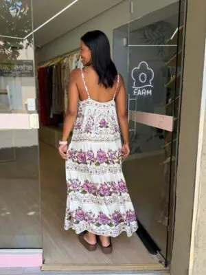 VESTIDO LONGO POEDIA DE FLOR - Imagem 2