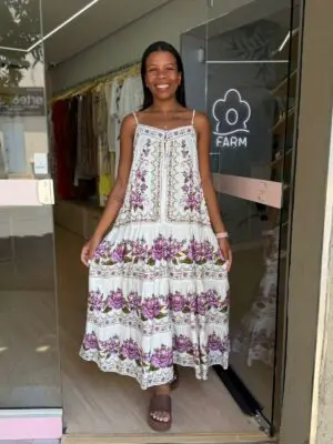 VESTIDO LONGO POEDIA DE FLOR