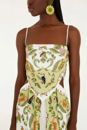 VESTIDO LENÇO FLORESTA DOCE - Imagem 3