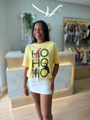 T-SHIRT MÉDIA HOHOHO