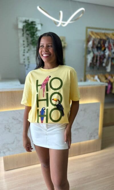 T-SHIRT MÉDIA HOHOHO