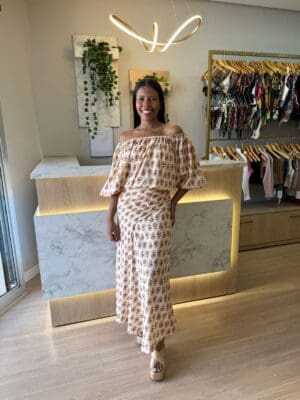 BLUSA ESTAMPA LILA MARIA FILO